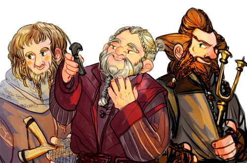 ewebean:So I drew a bunch of dwarves seperately but never put them together so here is me playing do