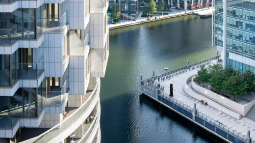 Dezain Net Herzog De Meuronが設計し 近く完成が予定されている東ロンドンの再開発地域カナリー ワーフの高層ビル One Park Drive