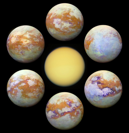 Seeing Titan : Shrouded in a thick atmosphere, Saturn’s largest moon Titan really is hard to s