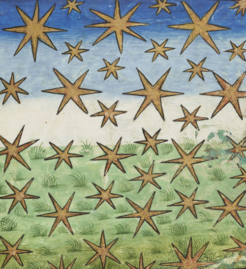 discardingimages:falling starsLivre de la Vigne nostre Seigneur, France ca. 1450-1470Bodleian Librar