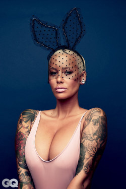 dailyactress:    Amber Rose for GQ   