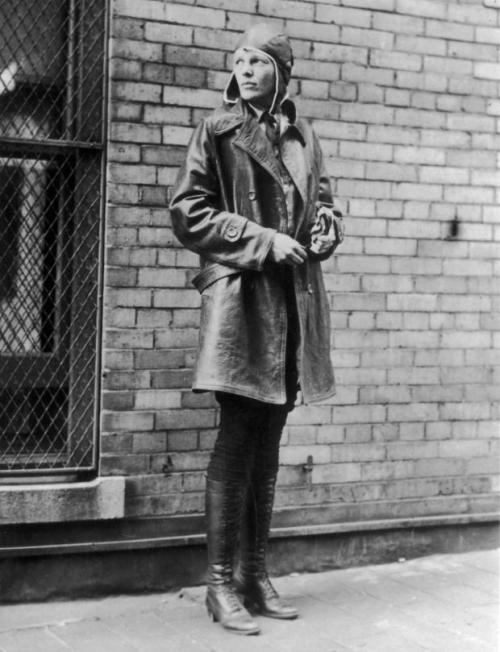 Amelia Earhart after becoming the first women to make solo transatlantic flight in 1932Born July 24,