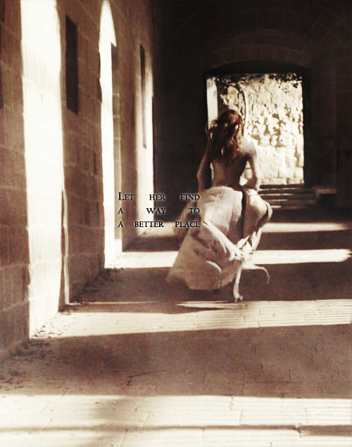 : Growing up at Winterfell, all I ever wanted was to escape, to come here, to the