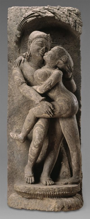 Sculpture of Loving Couple (Mithuna), Eastern Ganga Dynasty, 13th Century, Odisha