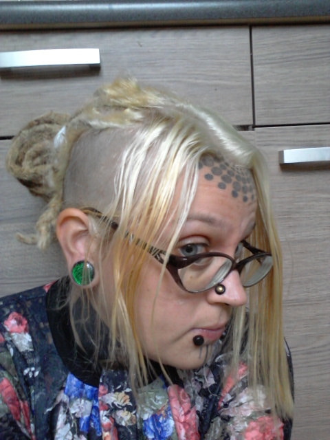 Porn photo evstuff:  Dreads, normal hair, shaved, dyed…