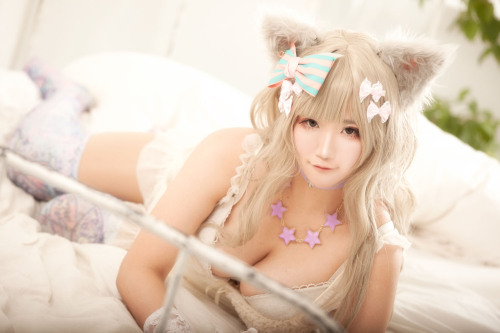 Porn Pics Cosplay Girl Dazai Garo (Cat Girl) 2HELP