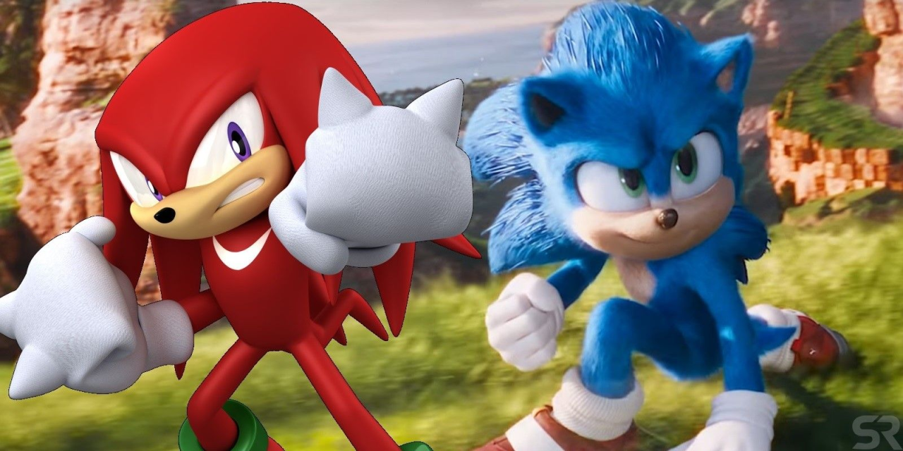 Knuckles the Echidna in Sonic the Hedgehog 2