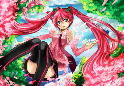 Title: Spring Miku Artist: Eroji