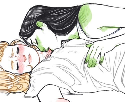 intergalactickoala:  tries to do hot make outsdoes neck snoodling instead  