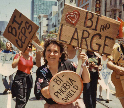 thequeenofthepans:lgbt-history-archive:Lani Ka'ahumanu, co-founder of BiPol (the first bisexual poli