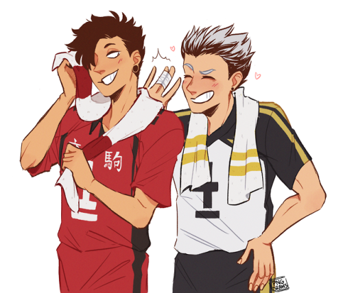 on a scale of one to bokuroo, how gay is it to wanna hold hands with ur bro and maybe kiss him a lil