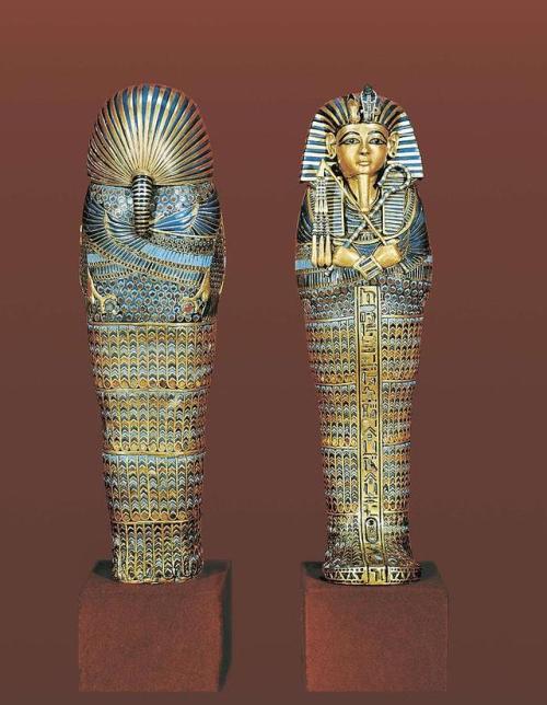 Miniature Coffin Of Tutankhamun