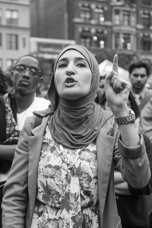 activistnyc:  Tears ran down the faces of activists at the vigil for African Methodist
