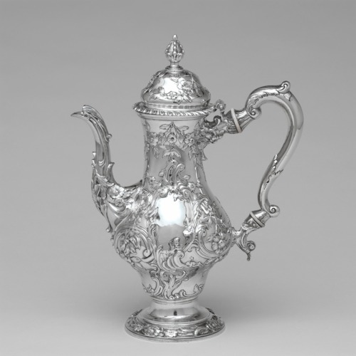 met-american-decor:Coffeepot by Benjamin Brewood II, American Decorative ArtsMedium: SilverGift of J