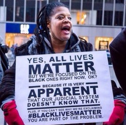 thepoliticalfreakshow:Preach it. #BlackLivesMatter