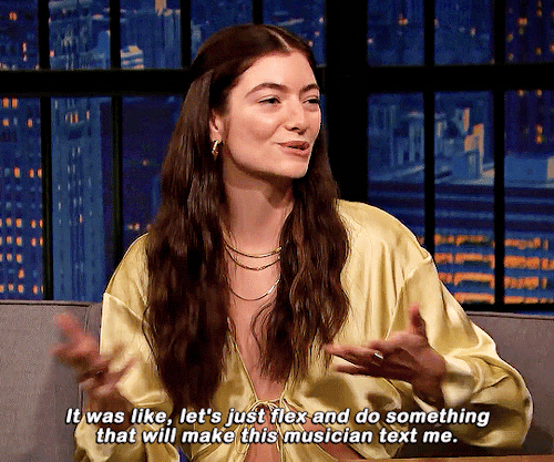trinityneo:LORDE about making her third album