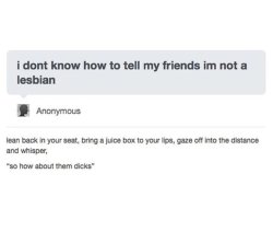 Failnation:  How Women Tell They’re Not Lesbians.http://Failnation.tumblr.com