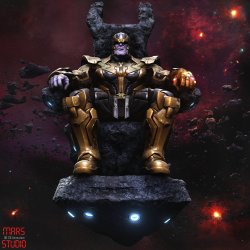 cyberclays:  Thanos - fan art by mars …