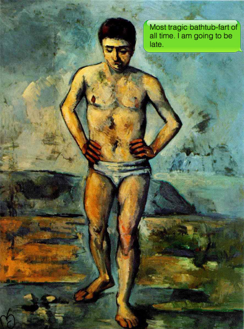 Paul Cézanne | The Bather | 1885