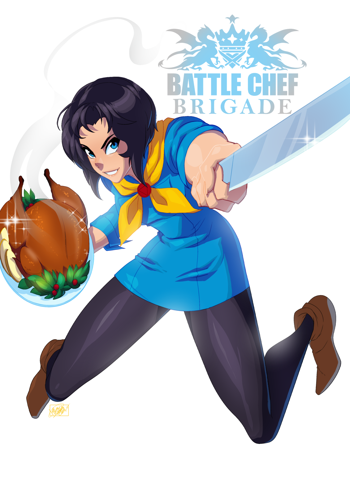 tovio-rogers:    a quickie of mina from battle chef drawn as a test. i’ve been