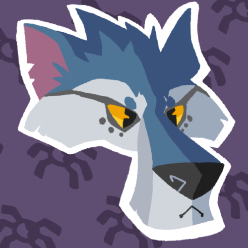 My Greely icon, if anyone wanted to see it. He’s not upset, I swear- he just forgets to smile someti