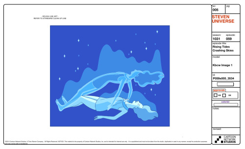 A selection of Characters, Props, and Effects from the Steven Universe episode: Rising Tides/Crashing SkiesArt Direction: Jasmin LaiLead Character Designer: Danny HynesCharacter Designer: Colin HowardProp Designer: Angie WangColor: Efrain Farias, Hans