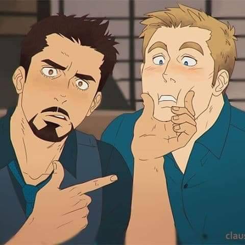 Simply Because It's Caps Birthday And Stony Is One Of My Favorite Ships ♥