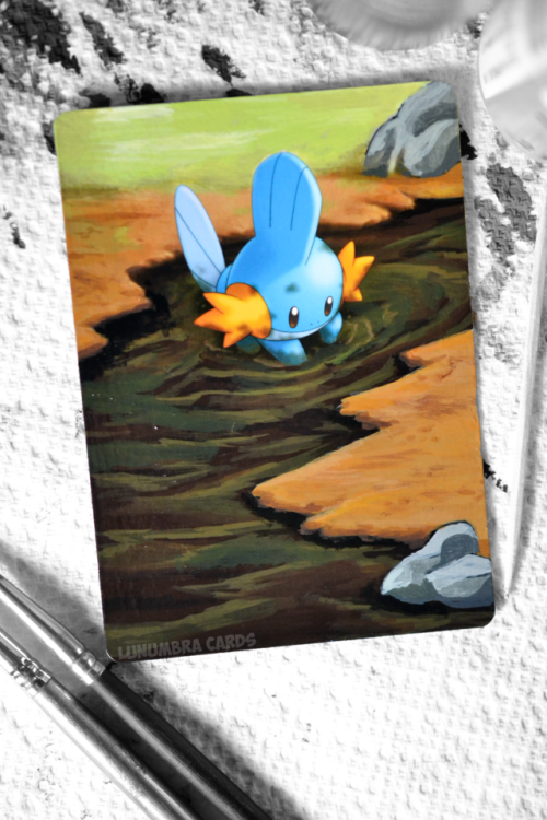 Mudkip AlterThis is such a cute Mudkip card XD Mudkip was my first pick when playing Ruby, but reall