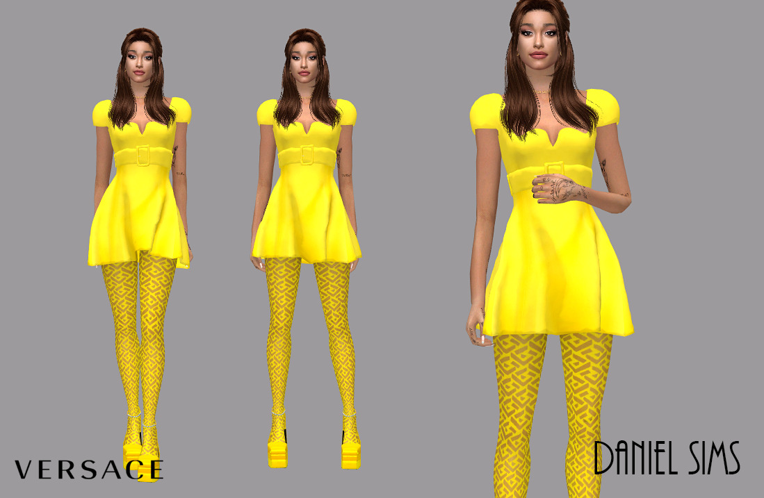 Ariana Grande in Versace - The Sims 4 Download 