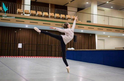 Snapped: San Francisco Ballet School student Juliet at last week’s Prix de Lausanne ballet com