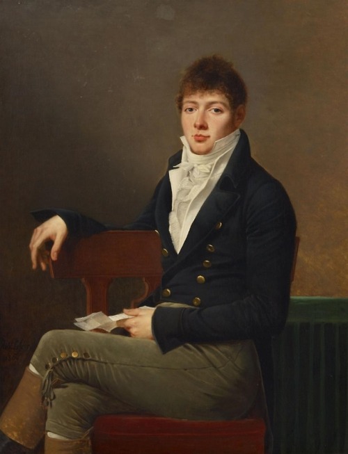 Robert Lefèvre, Portrait of a Young Gentleman (1804)