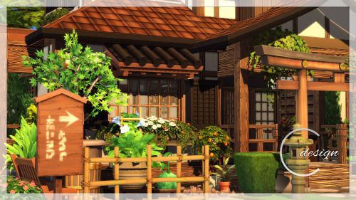 NEW! Japanese House + Japanese Duo Cubes2 Residential Lots / No CCYou need: Only Snowy EscapeDownloa