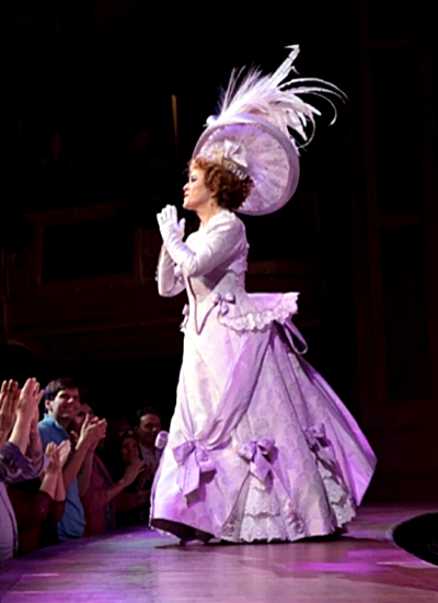 notsohxartless: Bernadette Peters in Hello, Dolly! The costumes alone are worth paying the money for