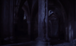 thegreymoon:guessimaclotpole:sofancydancy:Merlin and the Mirror of Erised - from my Merlin/Harry Pot