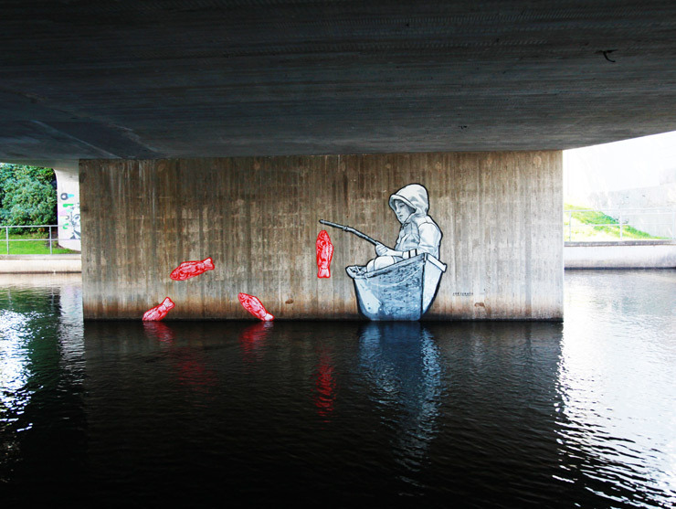 huffingtonpost:  Borås ‘No Limit’ 2015: Graffiti Tags, Murals, Greco-Roman AntiquitiesThe