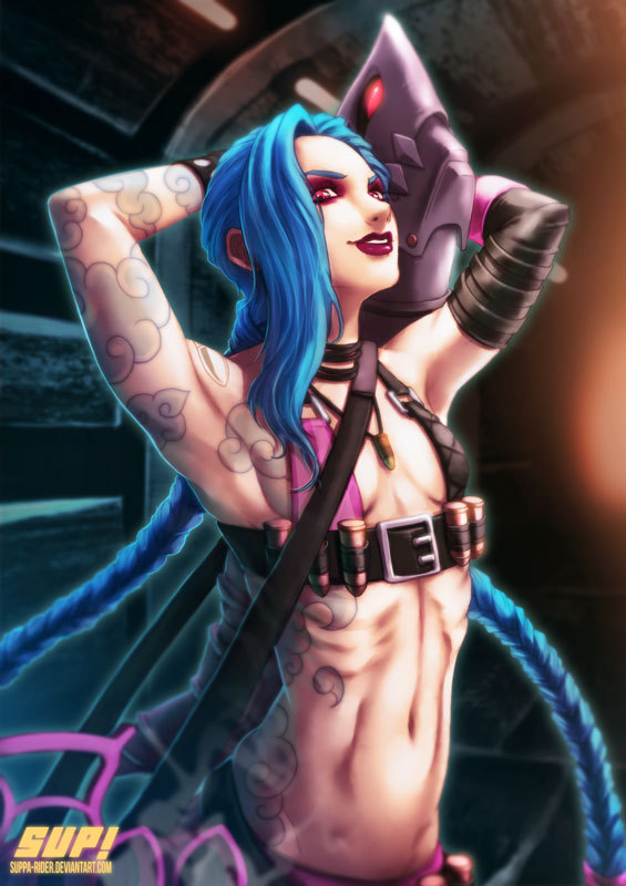 suppa-rider:  Here Comes JinX!  -Support my Patreon     -For commission rate and
