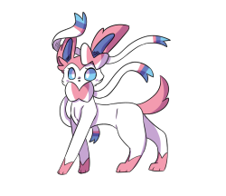 neotoxical:have a drawing of sylveon :D^w^