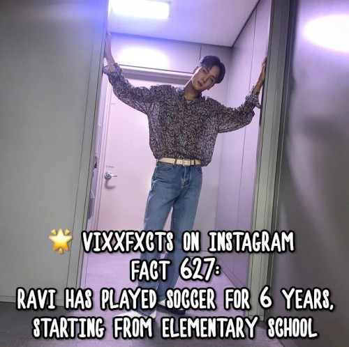 FACT 627:Ravi has played soccer for 6 years, starting from elementary school