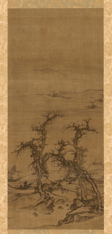 Carrying a Qin on a Visit, Luo Zhichuan, 1271, Cleveland Museum of Art: Chinese ArtSize: Image: 80.8