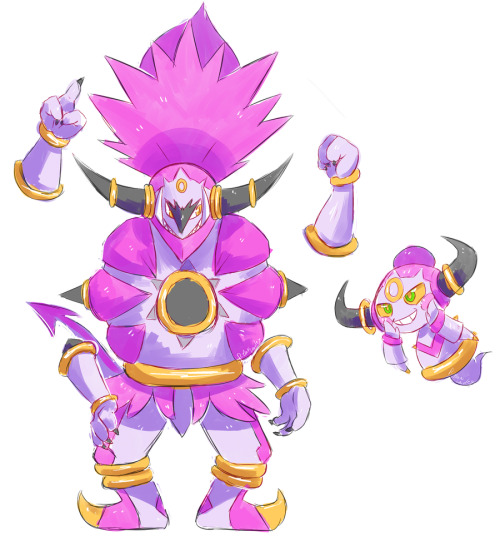 ryan-sprite:Hoopa and Unbound Hoopa!