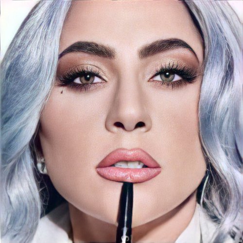 New pictures: Lady Gaga for Haus Laboratories.