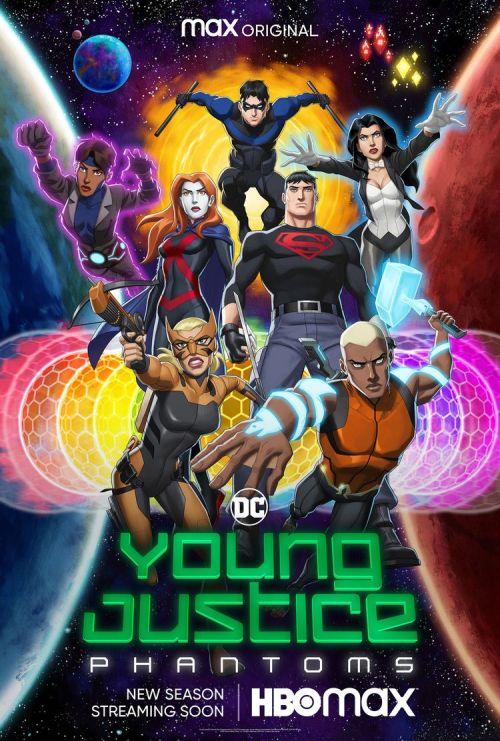 youngjusticeslut:First look at the Young Justice Phantoms poster by Brandon Vietti, Christopher Jone