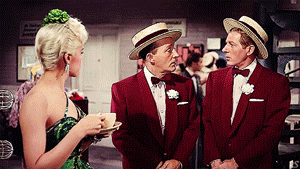 rikkisixx:   25 GIFs of Christmas ::     White Christmas (1954)  “Miss Haynes,