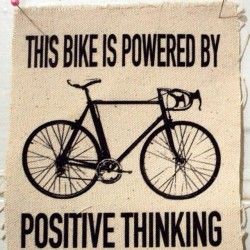 roadbikecity:  Positive thinking #bike