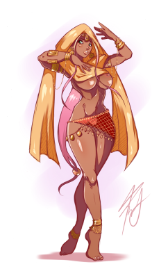 sketchfanda:  Belly Dance - Commission 