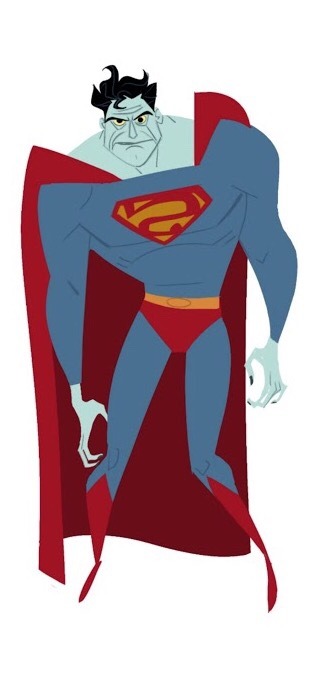 Bizarro I designed for an unrealized Super Friends project several years ago. Short lived freelance,