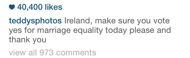 thisicanpromiseyou:  Niall liked Ed’s photo - 21 May 2015