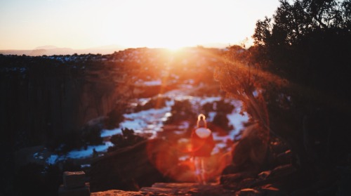 Walking round Canyonlands, Utah