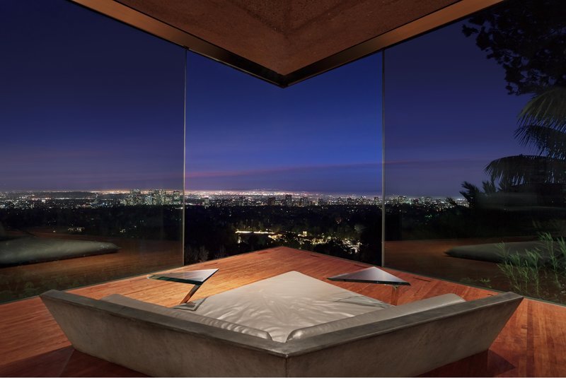 npr:  One of the most dramatic homes in Los Angeles has just been donated to the