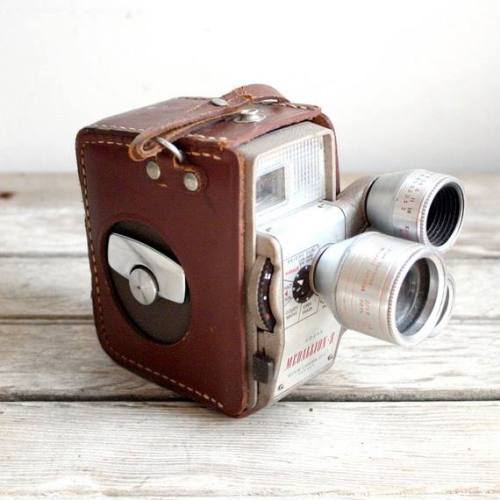 inspirationfeed:  Vintage Kodak Medallion 8 Movie Camera http://ift.tt/1oEoE3g 